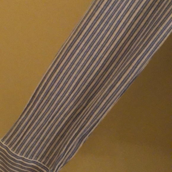 Jones NY Striped Button Up Tunic - Picture 4 of 7